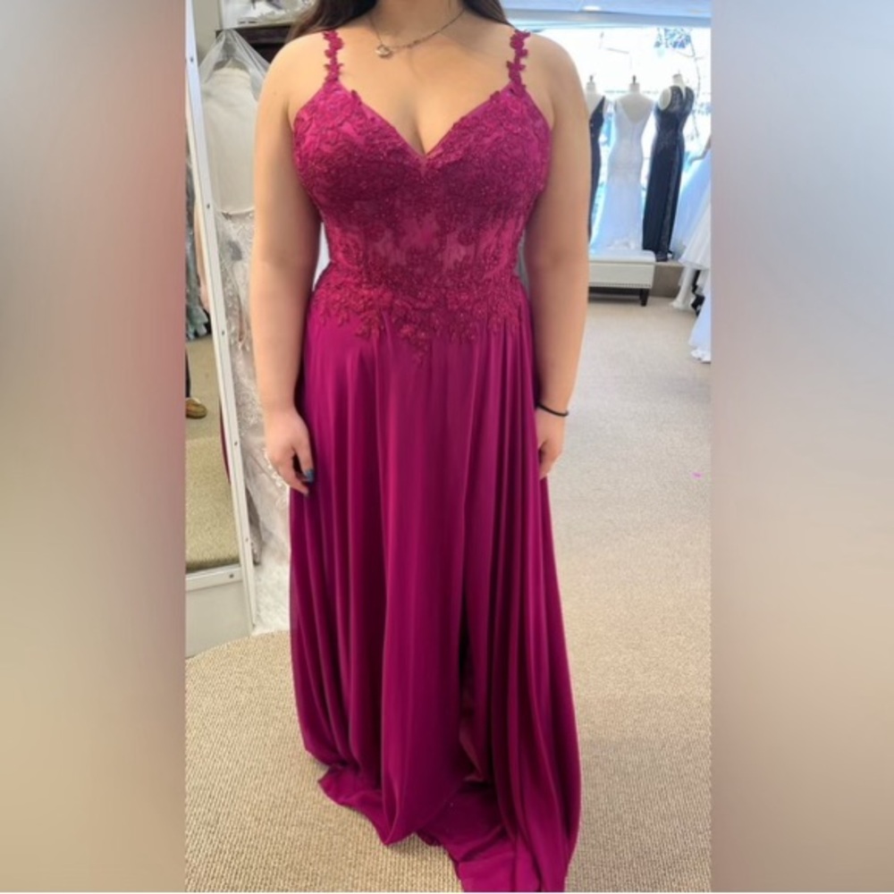ONE OF A KIND PROM DRESS, WORN ONCE